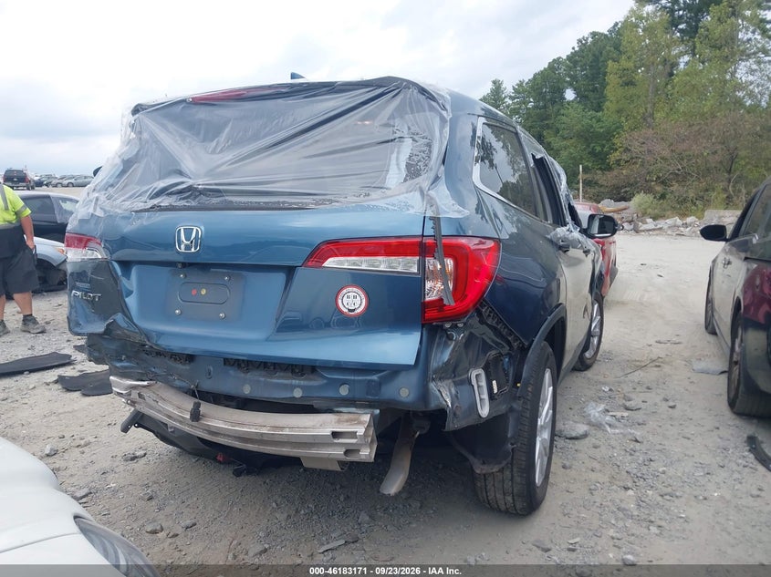 Vin: 5fnyf5h16kb029955, lot: 46683031, honda pilot lx 20194