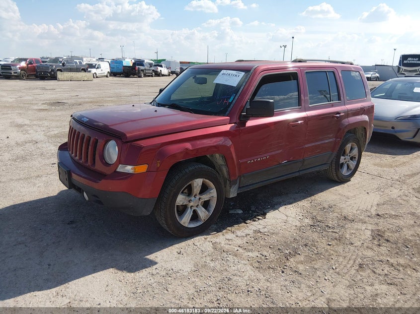 Vin: 1c4njpfb5gd583432, lot: 46683043, jeep patriot latitude 20162