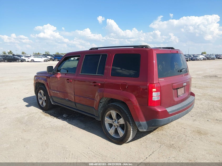 Vin: 1c4njpfb5gd583432, lot: 46683043, jeep patriot latitude 20163
