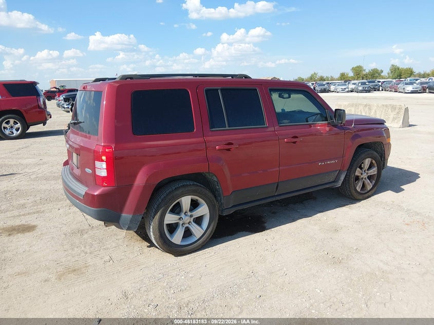 Vin: 1c4njpfb5gd583432, lot: 46683043, jeep patriot latitude 20164