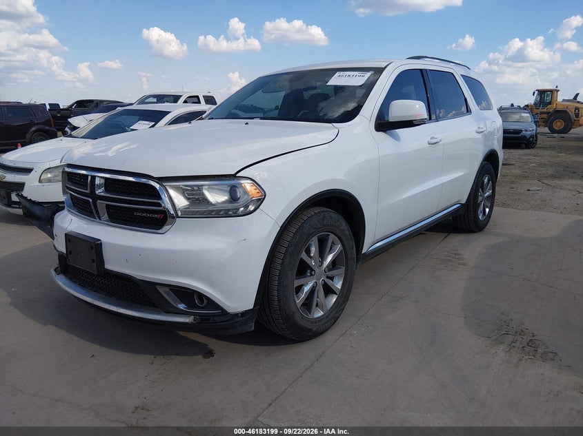 Vin: 1c4rdhdg5ec561348, lot: 46683059, dodge durango limited 20142