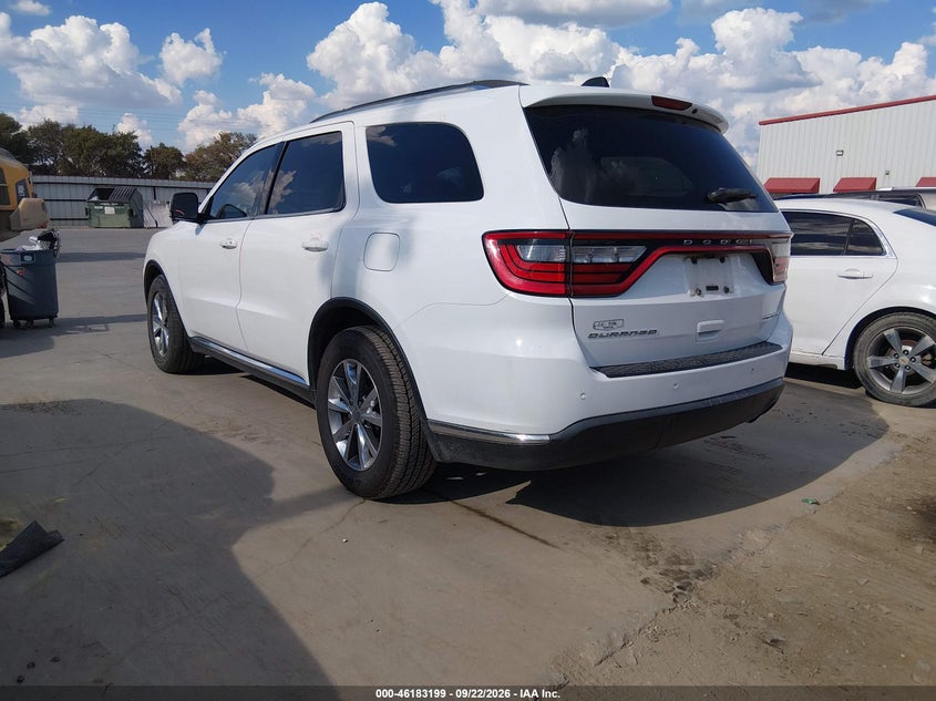 Vin: 1c4rdhdg5ec561348, lot: 46683059, dodge durango limited 20143
