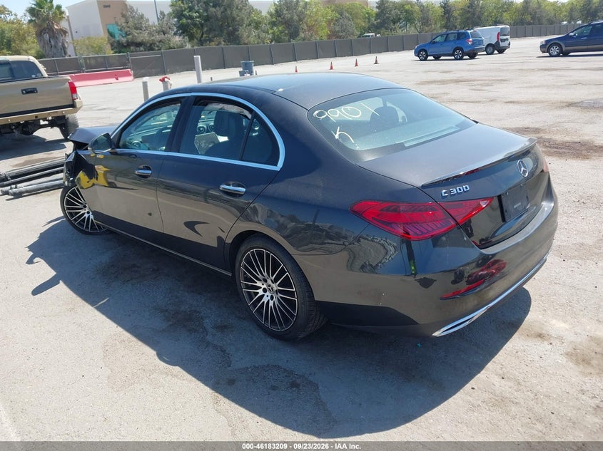 Vin: w1kaf4gb1pr089901, lot: 46683069, mercedes-benz c 300 sedan 20233