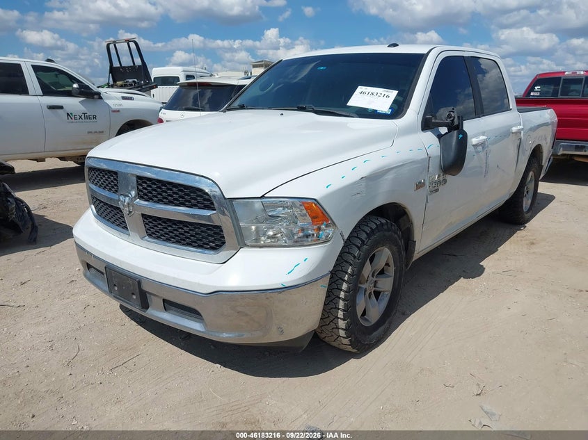 Vin: 3c6rr6lt4kg704536, lot: 46683076, ram 1500 classic slt  4x2 5'7 box 20192