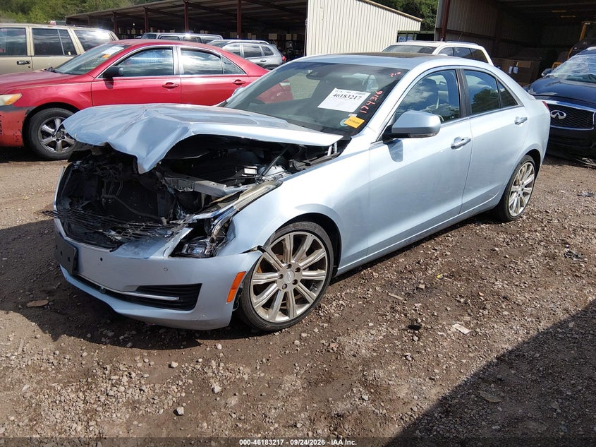 Vin: 1g6ah5sx2h0174316, lot: 46683077, cadillac ats luxury 20172