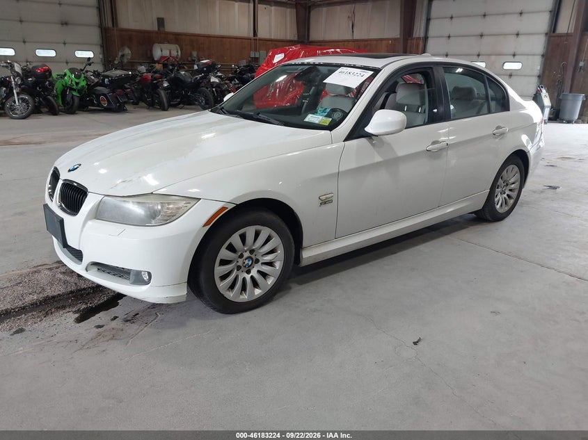 2009 BMW 3er, Звичайний знос, IAAI, VIN WBAPK53539A644139 — фото 2