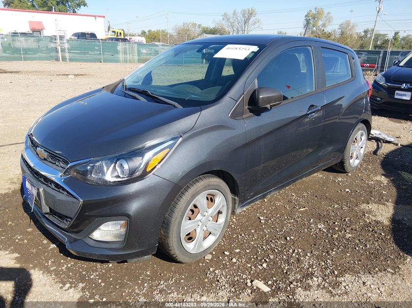 Vin: kl8cb6sa7kc707722, lot: 46683113, chevrolet spark ls cvt 20192