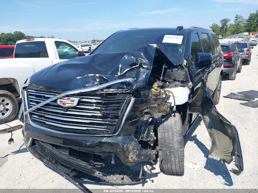 Vin: 1gys9mrl7sr296159, lot: 46683129, cadillac escalade esv premium luxury platinum 20252