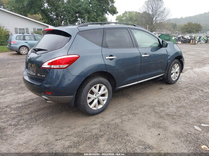 Vin: jn8az1mw4cw233755, lot: 46683142, nissan murano sl 20124