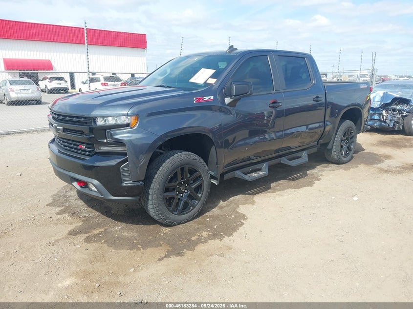 Vin: 1gcpyfed2mz347899, lot: 46683144, chevrolet silverado 1500 4wd  short bed lt trail boss 20212