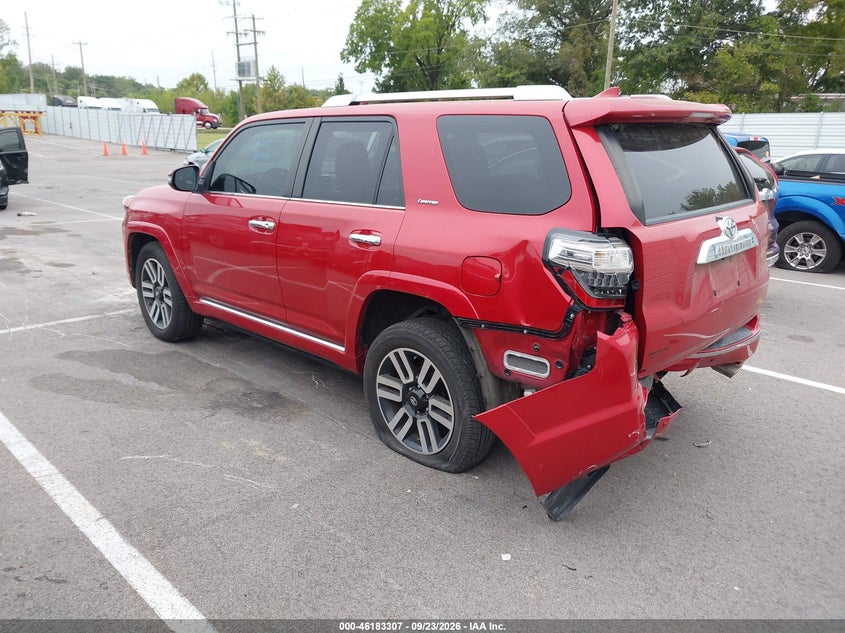 Vin: jteku5jr2n6018863, lot: 46683167, toyota 4runner limited 20223