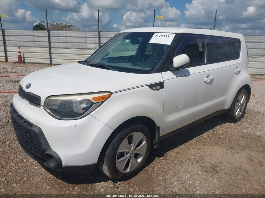 Vin: kndjn2a21e7065388, lot: 46683198, kia soul 20142