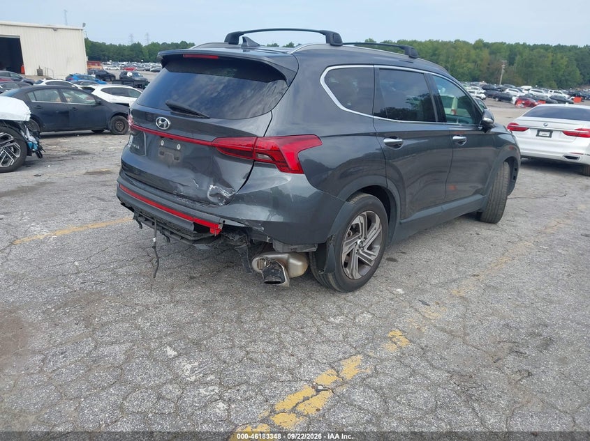 Vin: 5nms24ajxph600813, lot: 46683208, hyundai santa fe sel 20234