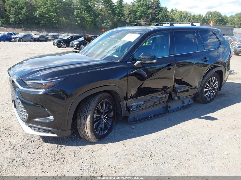 Vin: 5tdadab55ts028286, lot: 46683214, toyota grand highlander hybrid max platinum 20262