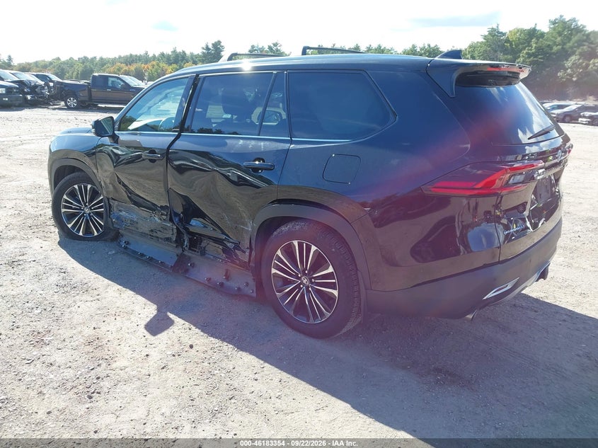Vin: 5tdadab55ts028286, lot: 46683214, toyota grand highlander hybrid max platinum 20263
