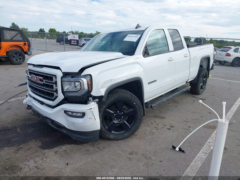 2019 GMC Sierra, Удар спереду, IAAI, VIN 2GTV2LEC9K1102747 — фото 2