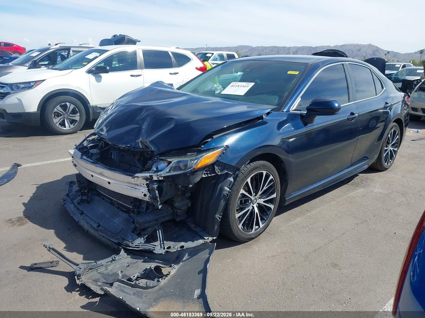 Vin: 4t1b11hk7ku777316, lot: 46683229, toyota camry se 20192