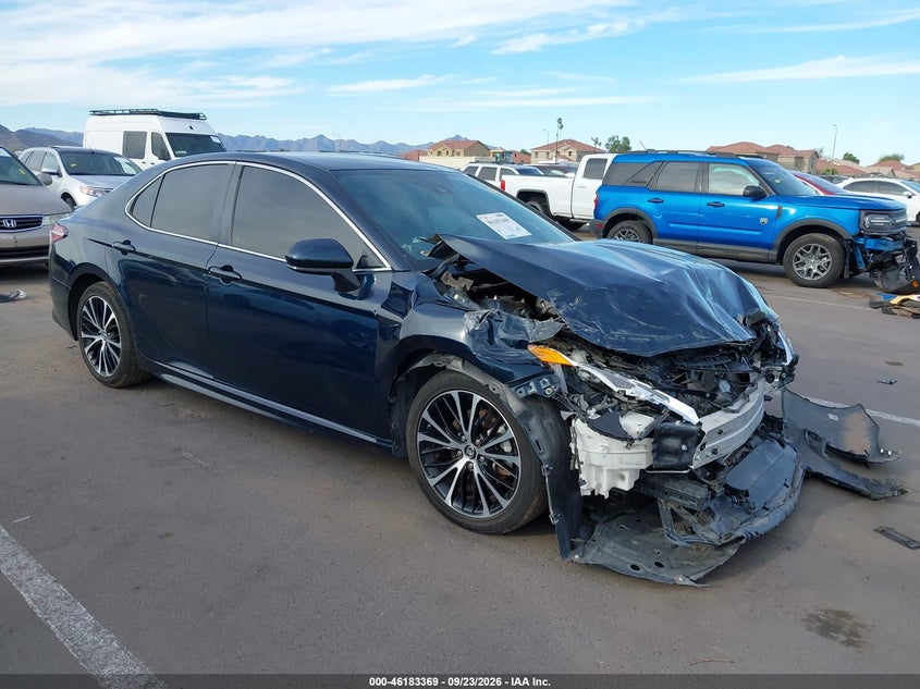Vin: 4t1b11hk7ku777316, lot: 46683229, toyota camry se 20191
