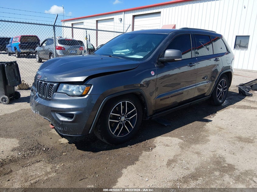 Vin: 1c4rjflgxhc772547, lot: 46683237, jeep grand cherokee trailhawk 4x4 20172