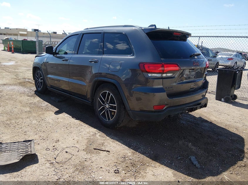Vin: 1c4rjflgxhc772547, lot: 46683237, jeep grand cherokee trailhawk 4x4 20173