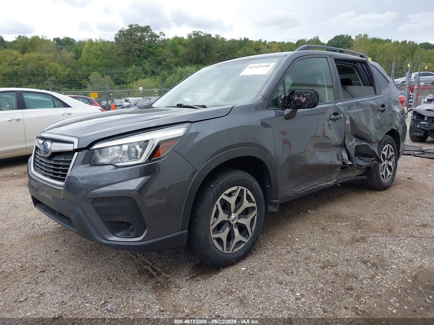 Vin: jf2skajc0lh499083, lot: 46683248, subaru forester premium 20202