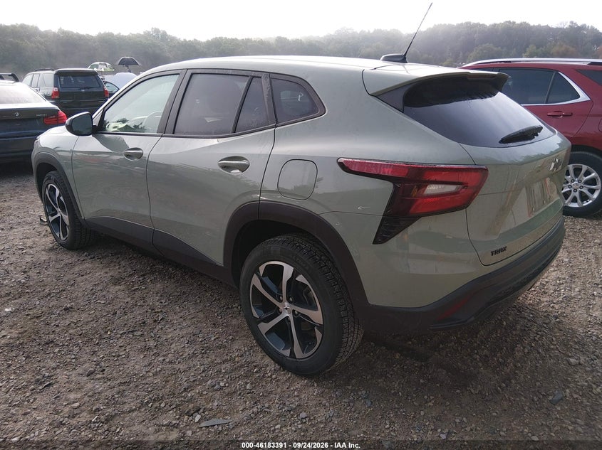 Vin: kl77lge25rc246737, lot: 46683251, chevrolet trax fwd 1rs 20243