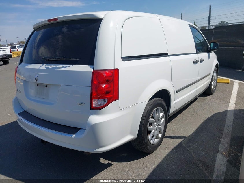Vin: 2c4jrgag5er199123, lot: 46683252, ram cargo tradesman 20144