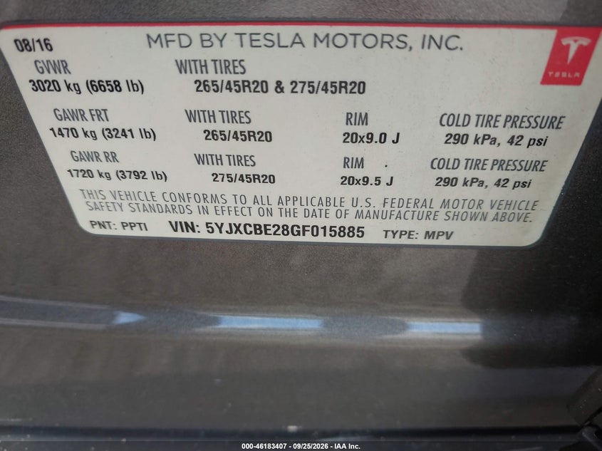 TESLA MODEL X - zdjęcie 9
