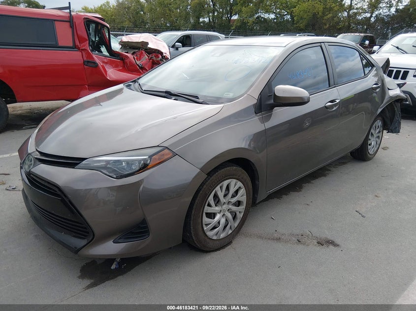 2019 Toyota Corolla, Удар ззаду, IAAI, VIN 5YFBURHE9KP892730 — фото 2