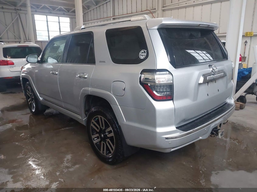 Vin: jtebu5jr7f5210206, lot: 46683295, toyota 4runner limited 20153