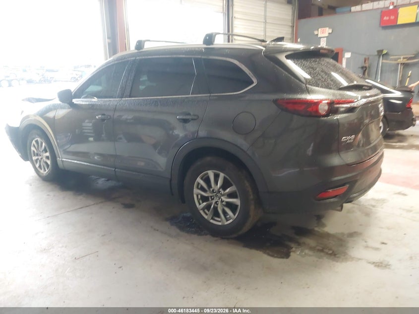 Vin: jm3tcbcy7j0236459, lot: 46683305, mazda cx-9 touring 20183