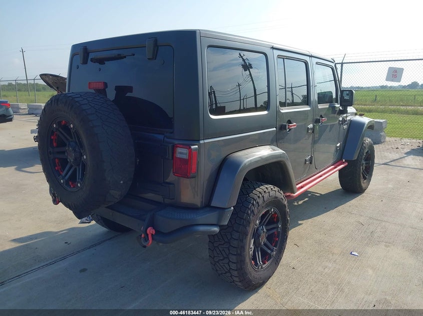 Vin: 1c4bjwdg8jl821380, lot: 46683307, jeep wrangler jk unlimited freedom edition 4x4 20184