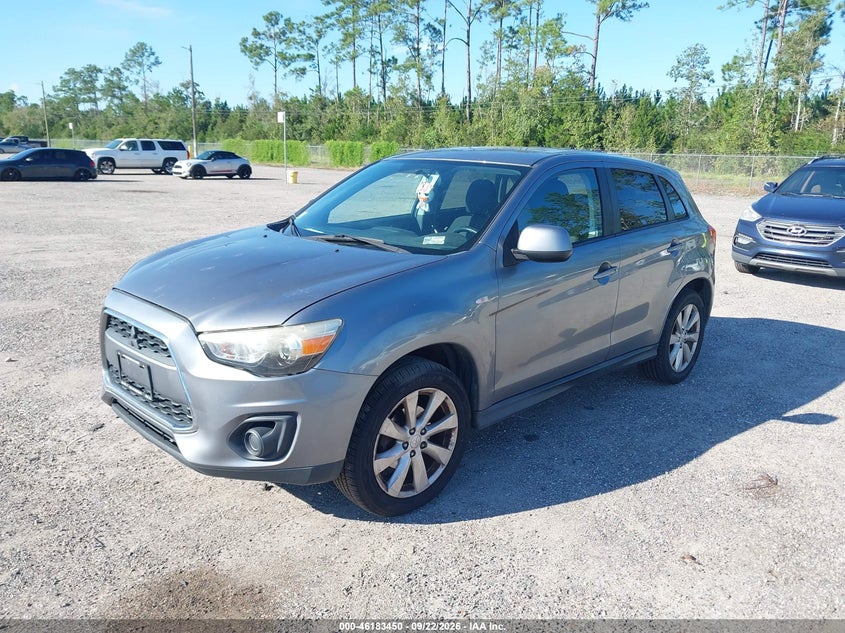 Vin: 4a4ar3auxee011538, lot: 46683310, mitsubishi outlander sport es 20142