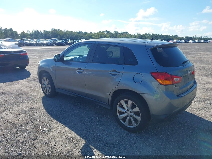 Vin: 4a4ar3auxee011538, lot: 46683310, mitsubishi outlander sport es 20143