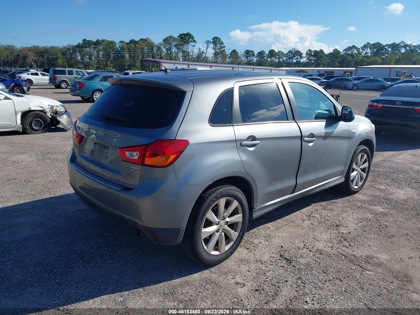 Vin: 4a4ar3auxee011538, lot: 46683310, mitsubishi outlander sport es 20144