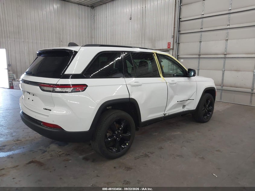 Vin: 1c4rjhbg1pc504594, lot: 46683315, jeep grand cherokee limited 4x4 20234
