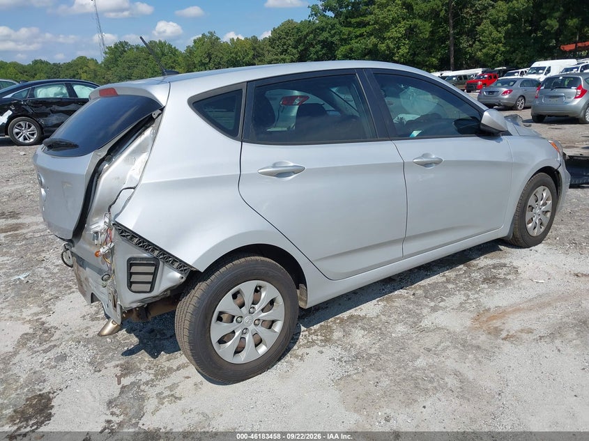 Vin: kmhct5ae4gu236791, lot: 46683318, hyundai accent se 20164