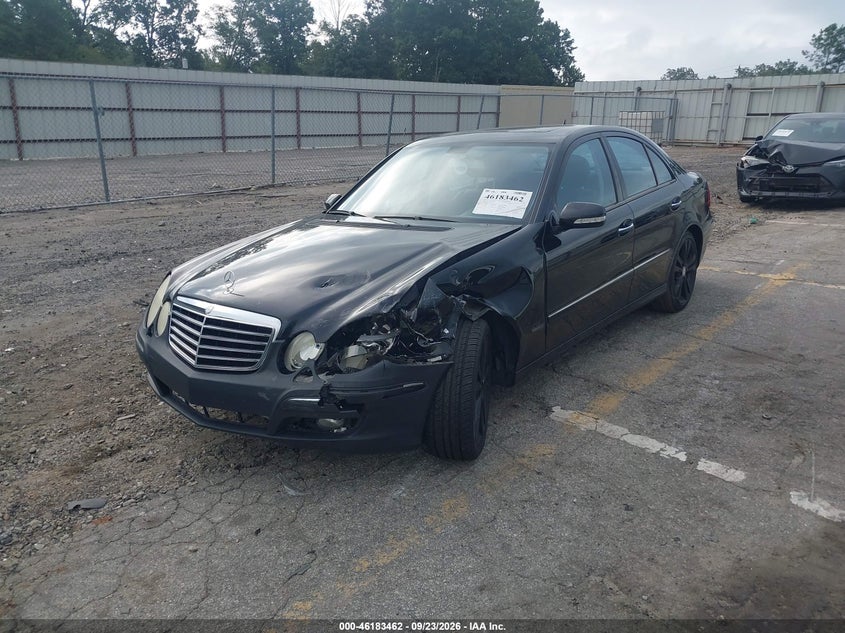 2007 Mercedes-Benz E 350, Front End, IAAI, VIN WDBUF56X37B175535 — photo 2