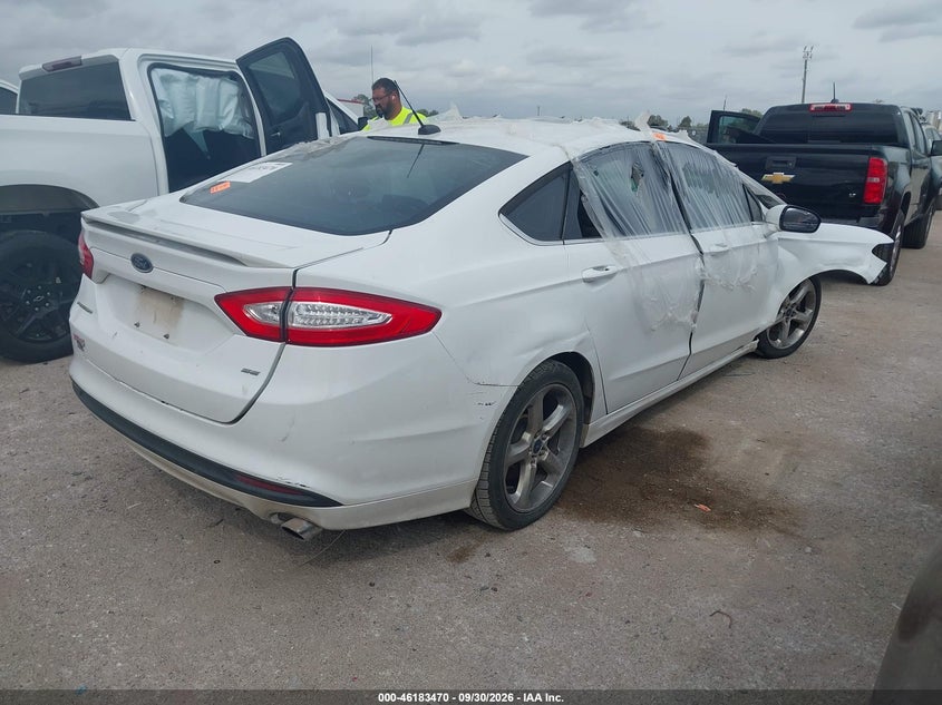 Vin: 3fa6p0h76fr304679, lot: 46683330, ford fusion se 20154