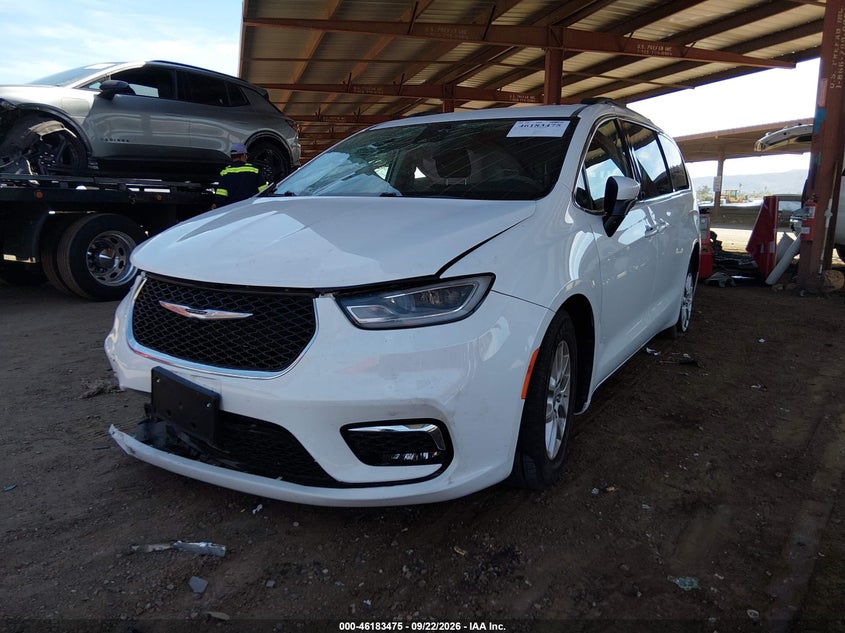 Vin: 2c4rc1bgxpr606694, lot: 46683335, chrysler pacifica touring l 20232