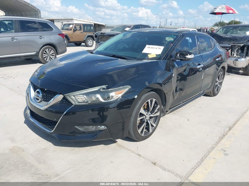 Vin: 1n4aa6ap7gc380839, lot: 46683336, nissan maxima 3.5 sl 20162