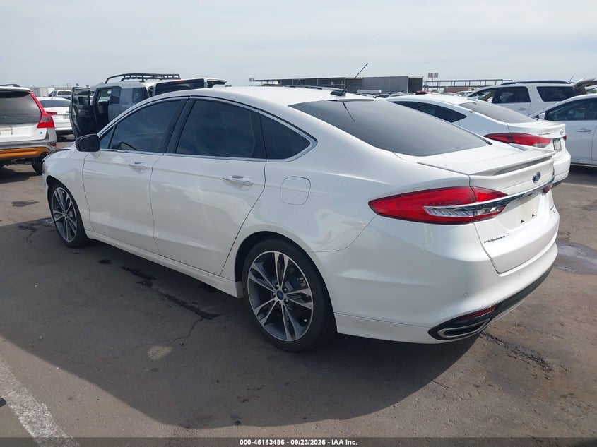 Vin: 3fa6p0k92jr117295, lot: 46683346, ford fusion titanium 20183
