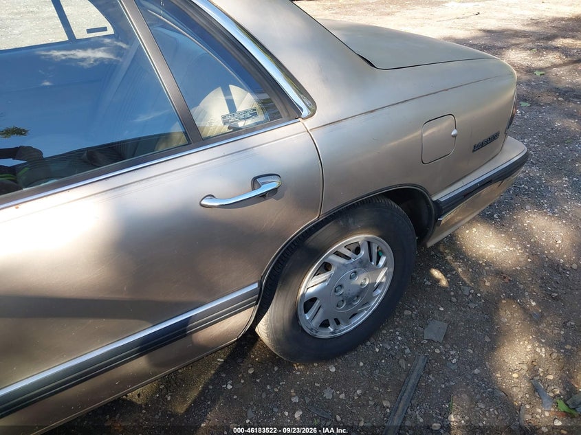 BUICK LESABRE 1993 VIN 1G4HP53L5PH514726