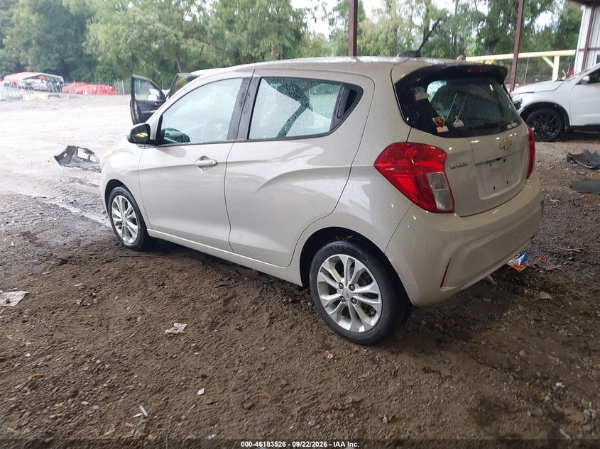 Vin: kl8cd6saxmc749797, lot: 46683387, chevrolet spark fwd 1lt automatic 20213