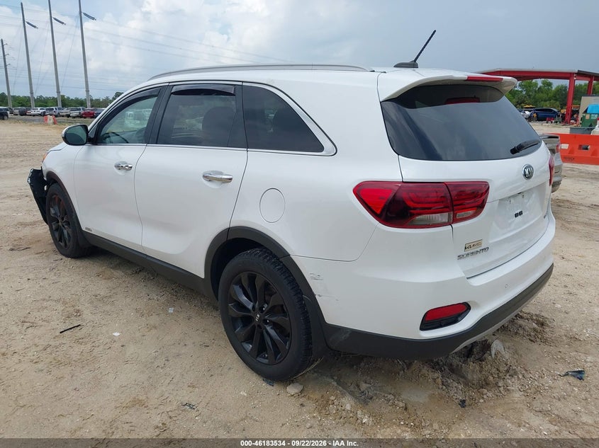 Vin: 5xyphda51lg695550, lot: 46683394, kia sorento 3.3l ex 20203