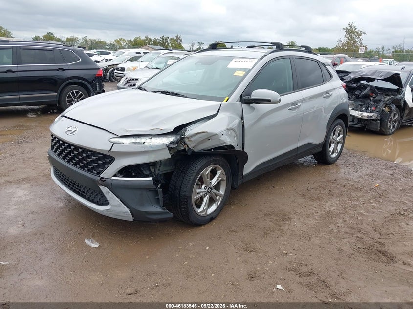 2023 Hyundai Kona, Front End, IAAI, VIN KM8K6CAB7PU935488 — photo 2