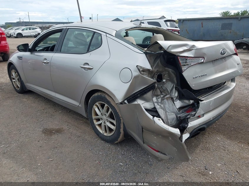 Vin: knagm4a70d5312153, lot: 46683408, kia optima lx 20133