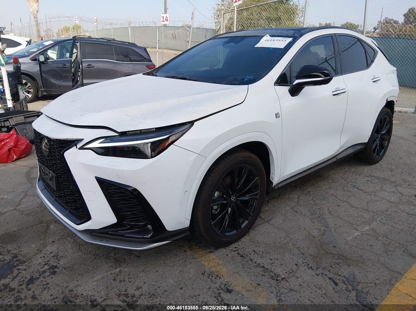 Vin: jtjkkcfz9s2052998, lot: 46683415, lexus nx nx 450h+ f sport handling 20252