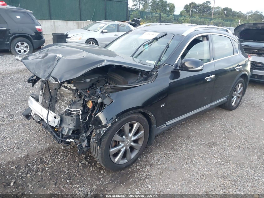 Vin: jn1bj0rr1gm271985, lot: 46683417, infiniti qx50 20162