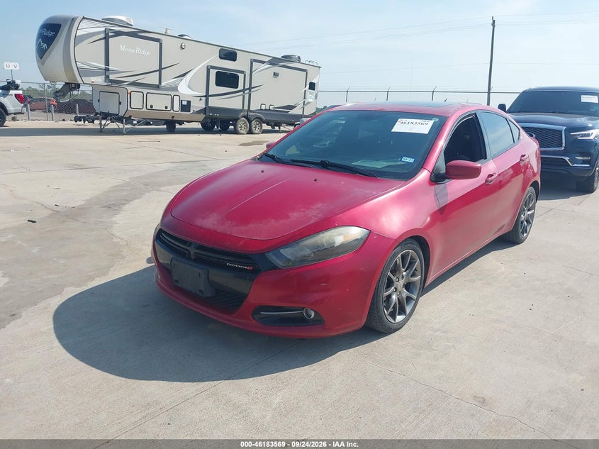 Vin: 1c3cdfbb0ed767225, lot: 46683429, dodge dart sxt 20142